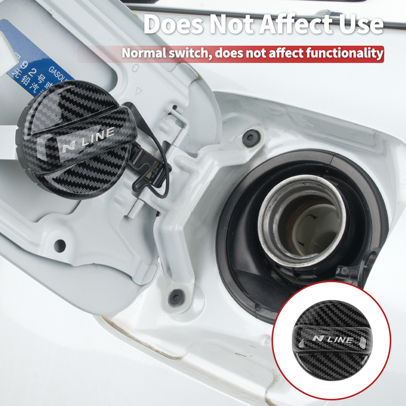 Car Fuel Tank Cap Carbon Fiber - Tippet Line recension och pris