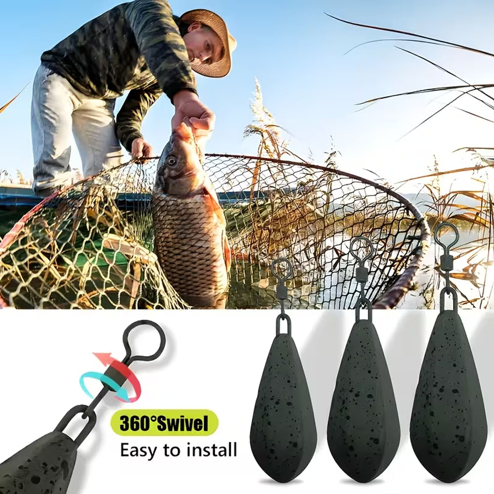 4-Pack Heavy-Duty Carp Fishing - Leader Line recension och pris