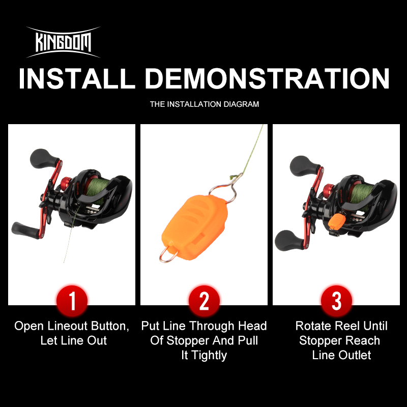 Kingdom Fishing Accessories Ho - Fishing Line Spool recension och pris