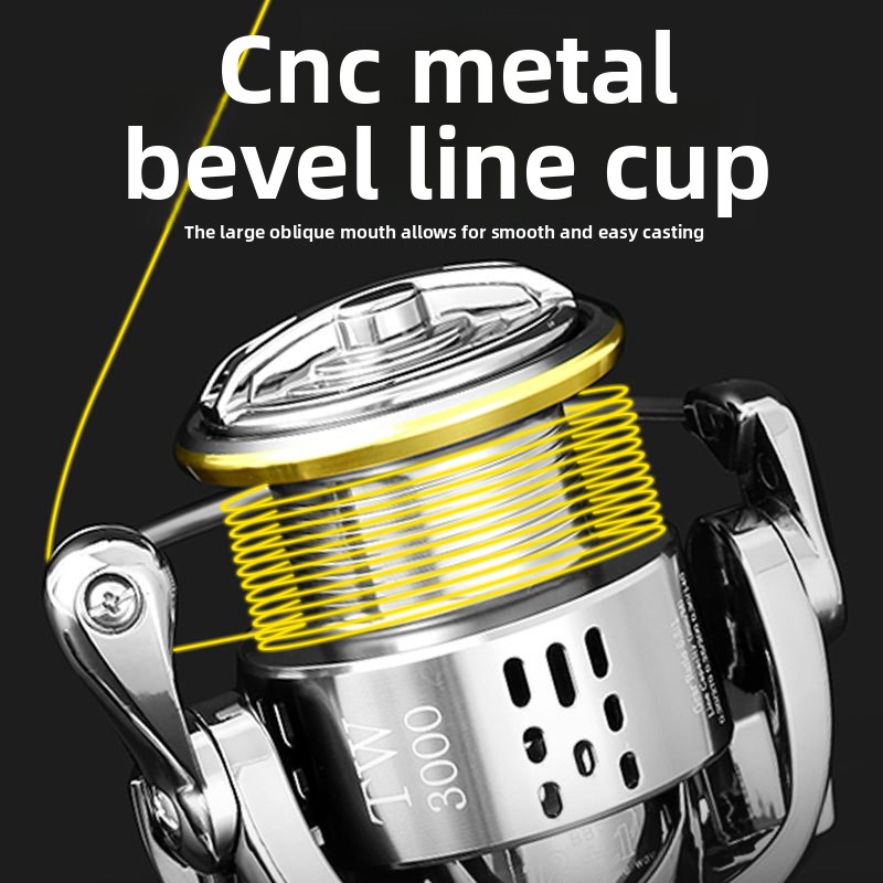 Full Metal Spinning Fishing Re - Ice Fishing Line recension och pris